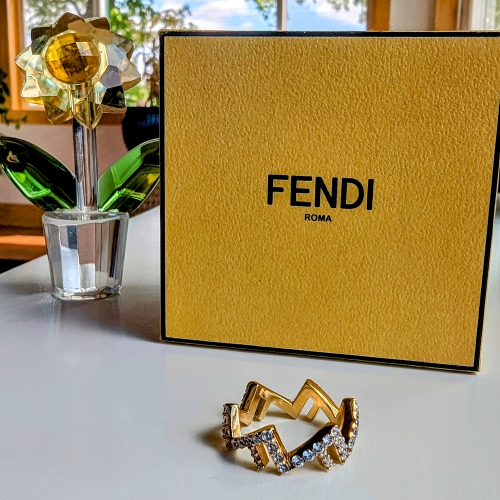 New Fendi Ring, Size 5.5